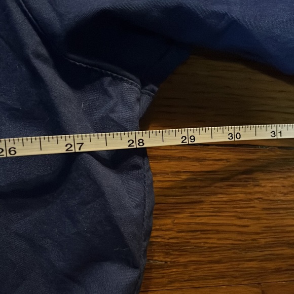 Vintage 90's bright blue w/red Polo Ralph Lauren Cotton Windbreaker sz XL - Picture 10 of 12